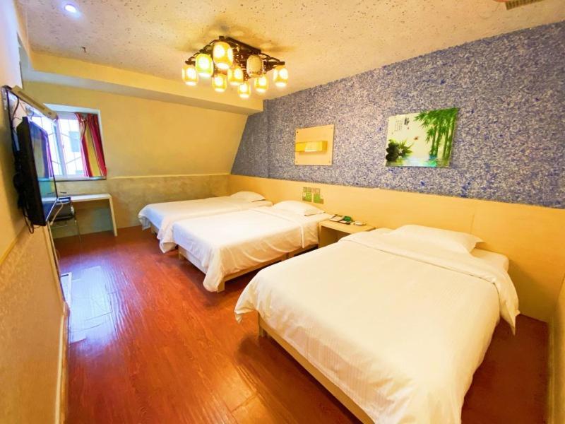 Greentree Alliance Shandong Zibo Zhangdian Xiaoshangpin Renmin Road Hotel Exterior photo