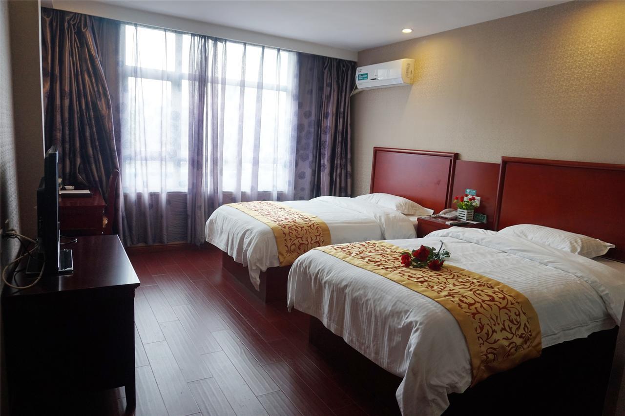 Greentree Alliance Shandong Zibo Zhangdian Xiaoshangpin Renmin Road Hotel Exterior photo